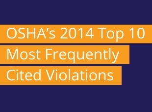 OSHA Top 10 Violations 2014