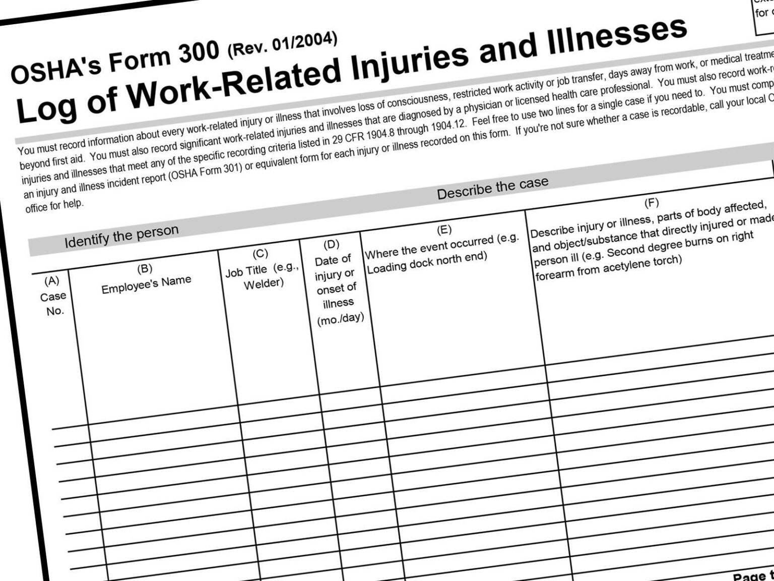OSHA Safety Compliance Recordkeeping What You Need To Know